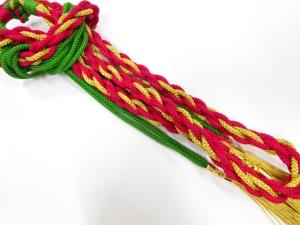 正絹　手組帯締め